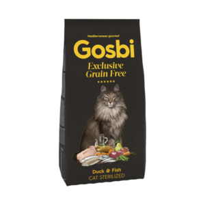Gosbi grain free cat duckfish sterilized