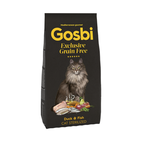 Gosbi grain free cat duckfish sterilized