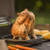 weber asador de pollo deluxe oferta