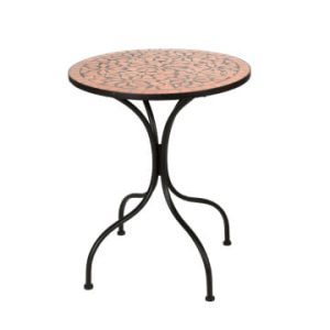 mesa con mosaico diseño exterior