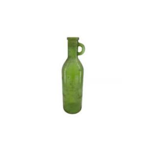 botella de vidrio reciclado verde