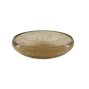 bowl crital reciclado beige antiguo