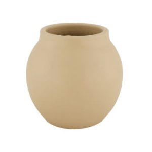 Maceta de cerámica 14x16 cm arena