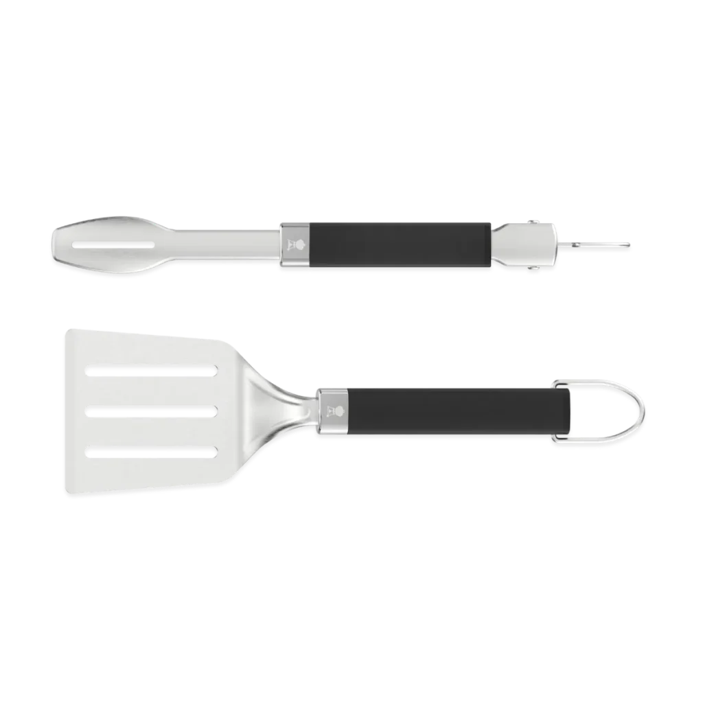 kit 2 accesorios acero inox weber