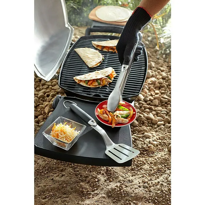 kit 2 accesorios acero inox weber