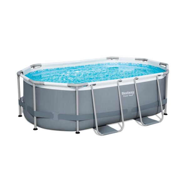 PISCINA POWER STEEL OVAL 305x200x84CM C/DEPUR