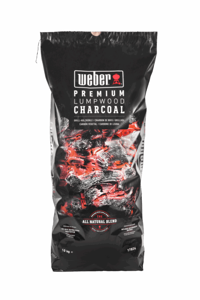 Carbón vegetal Weber Premium Lumpwood, 10 kg