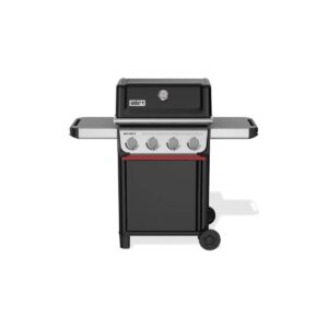 Barbacoa de gas moderna con cuatro quemadores