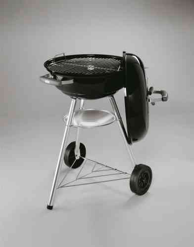 Barbacoa portátil de carbón con ruedas
