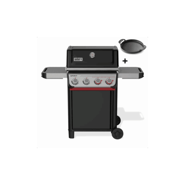 Barbacoa de gas Weber Spirit con plancha incluida.