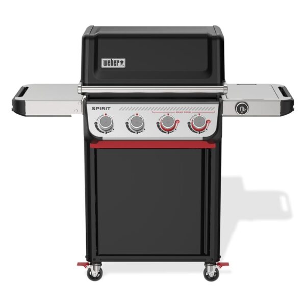 Barbacoa de gas con diseño moderno y elegante.