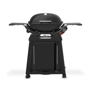 Barbacoa de gas moderna y compacta