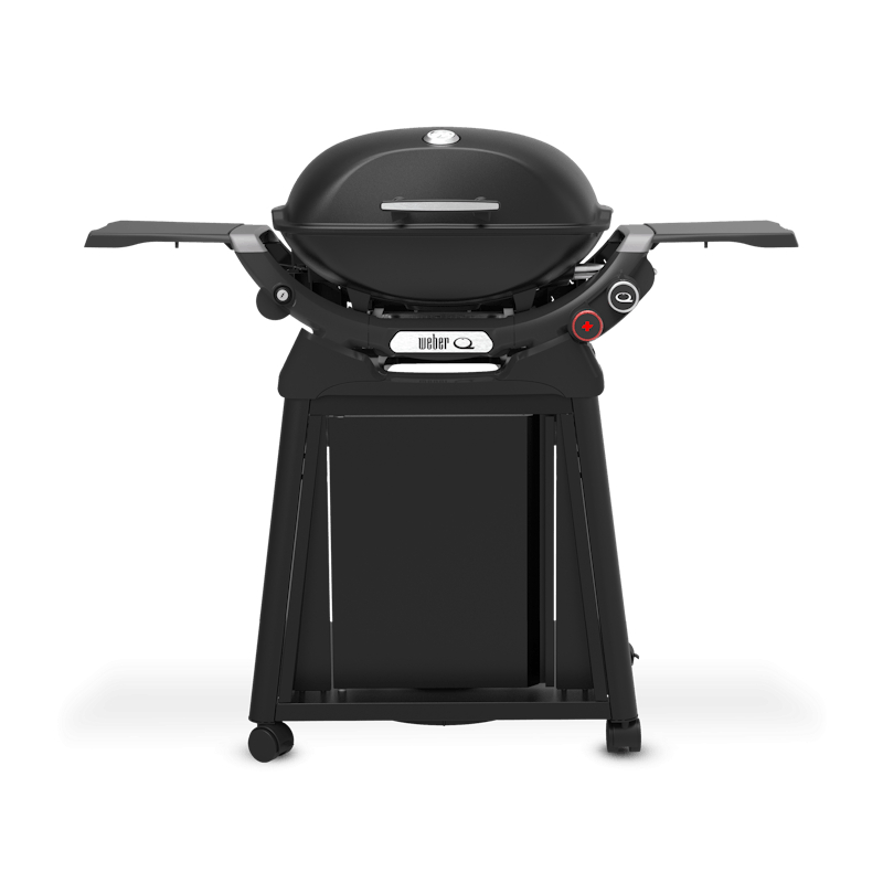 Barbacoa de gas moderna y compacta