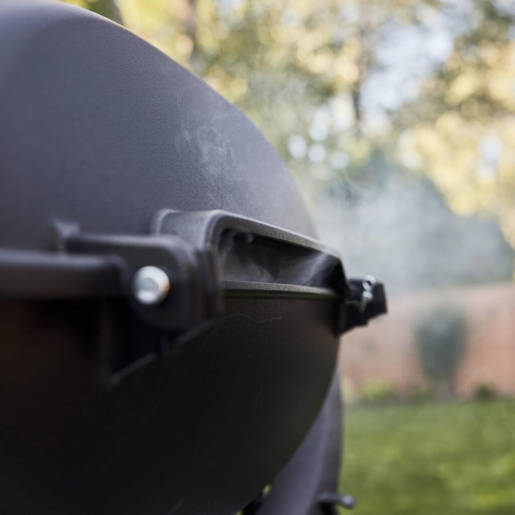 Parrilla de barbacoa al aire libre.
