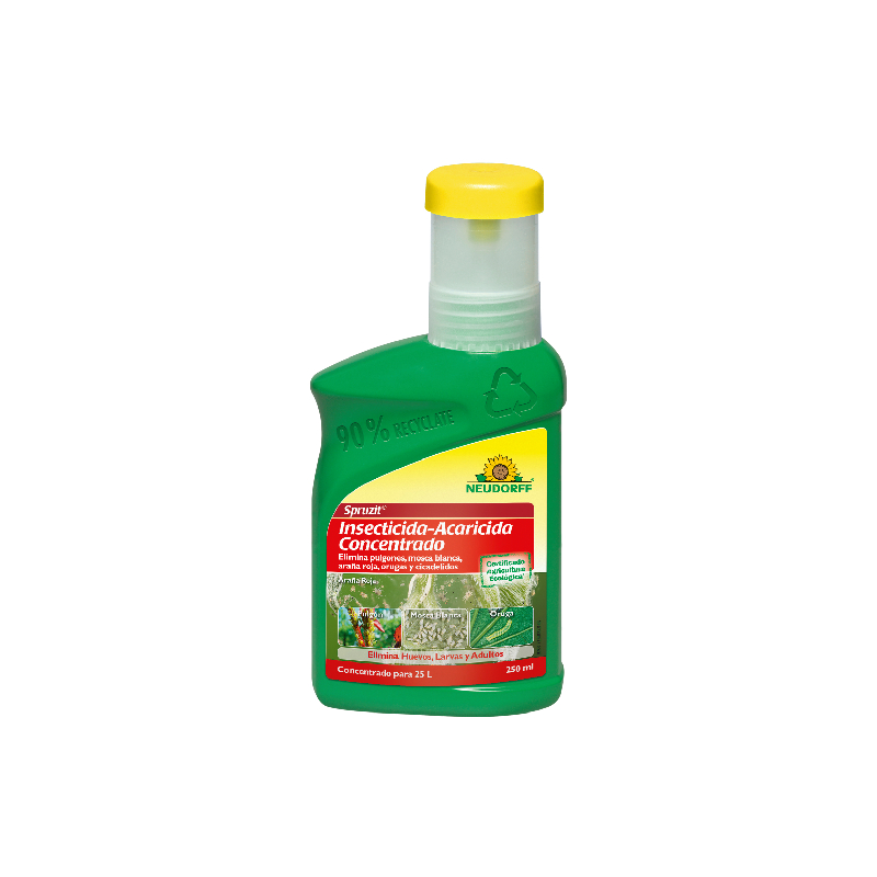 Botella de insecticida-acaricida concentrado Neudorff