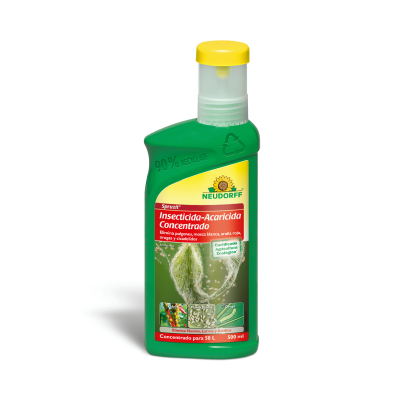 Botella verde de insecticida-acaricida concentrado Neudorff