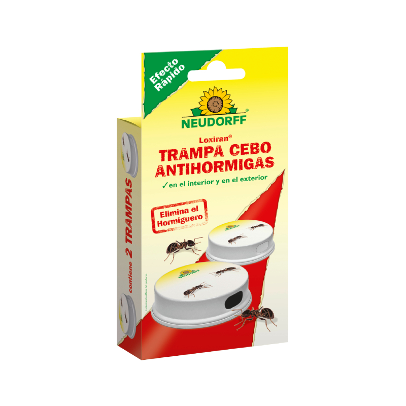 Caja de trampas cebo antihormigas Neudorff