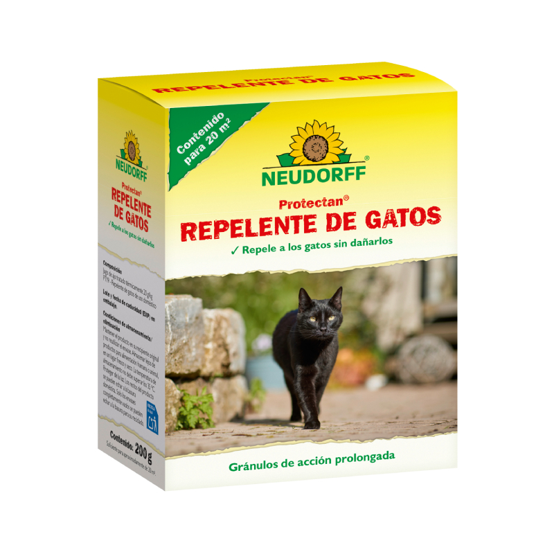 Caja de repelente de gatos Neudorff Protectan