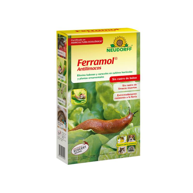 Caja de Ferramol antilimacos Neudorff para jardín