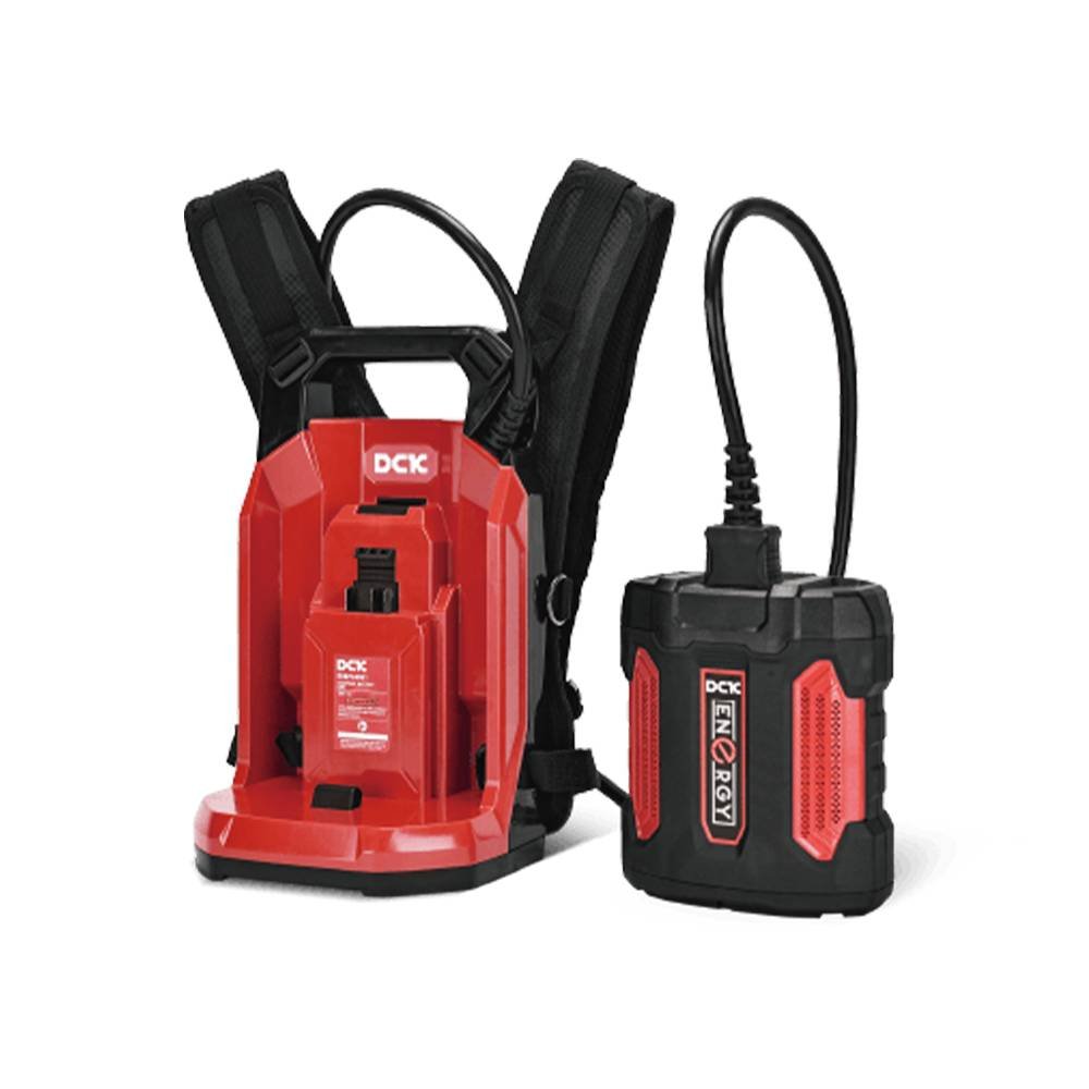 Batería de mochila DCK con unidad externa