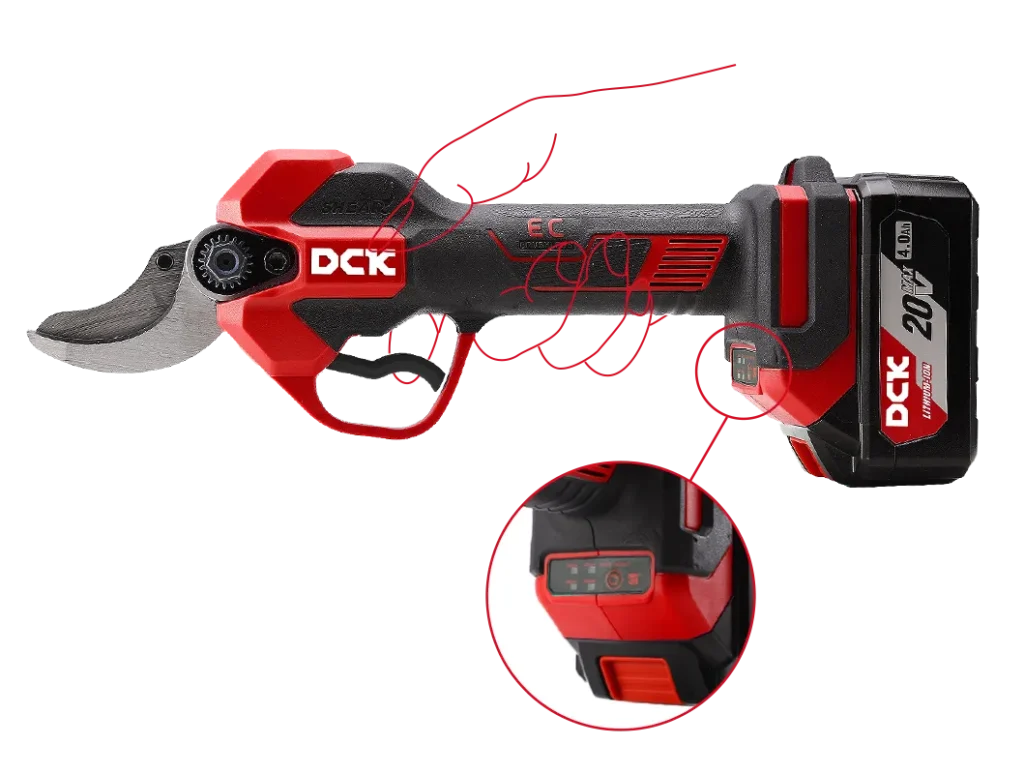 Tijeras de podar eléctricas inalámbricas DCK 20V
