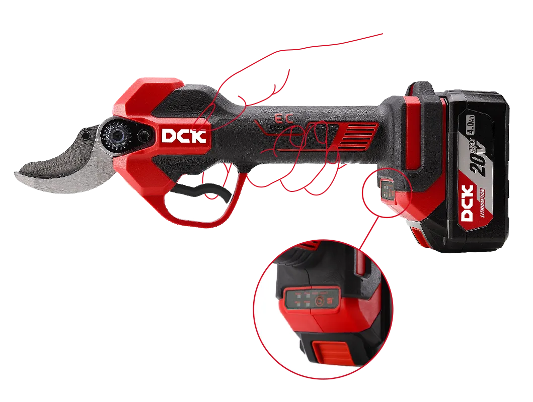 Tijeras de podar eléctricas inalámbricas DCK 20V