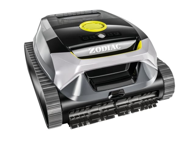 Robot limpiafondos de piscina Zodiac con orugas