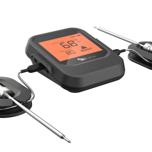 Termómetro digital de cocina con doble sonda