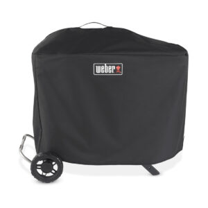 Funda negra Weber para barbacoa con ruedas
