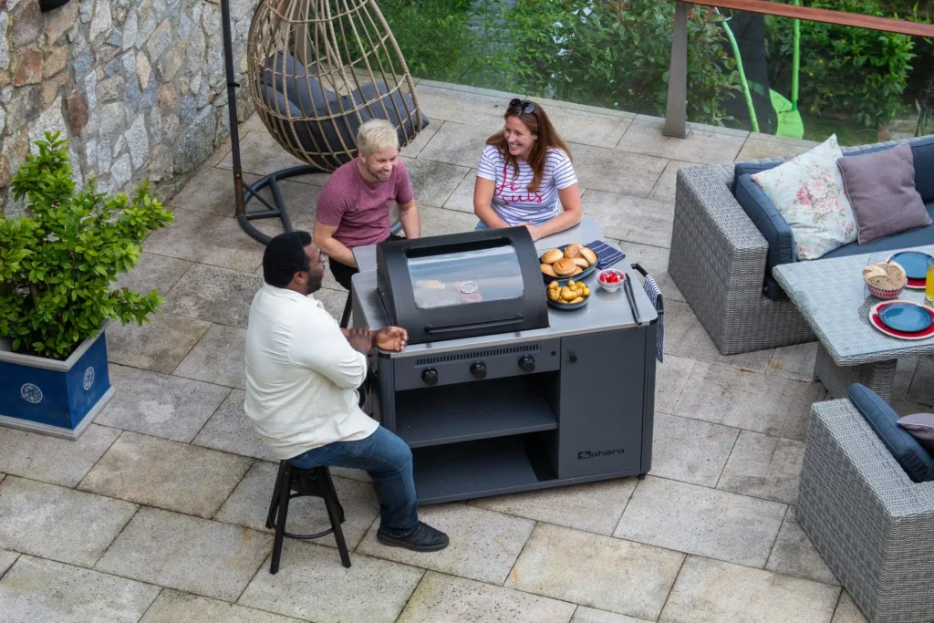 barbacoa gas sahara arke 3 burner