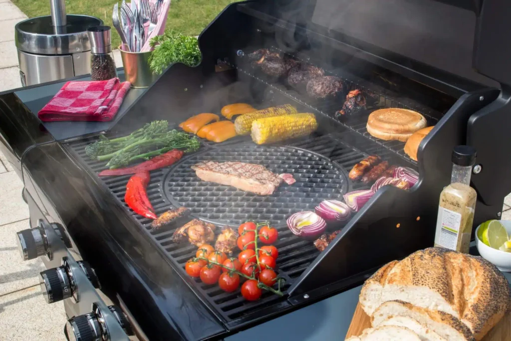 parrilla de asado insert system sahara