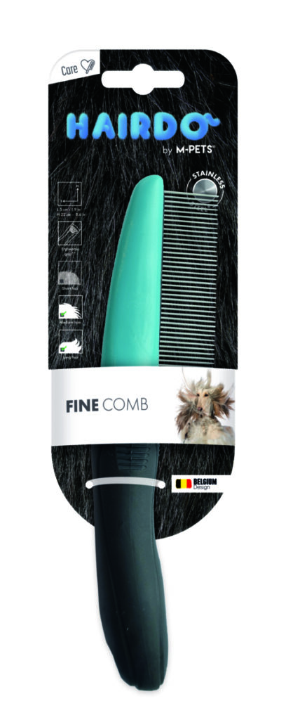m pets 10105299 hairdo fine comb 80x207 #01 vector.indd