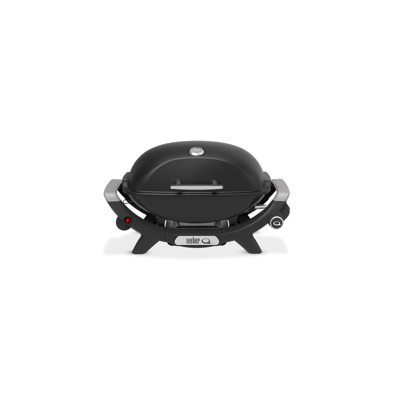 Parrilla portátil de gas color negro, modelo Weber Q
