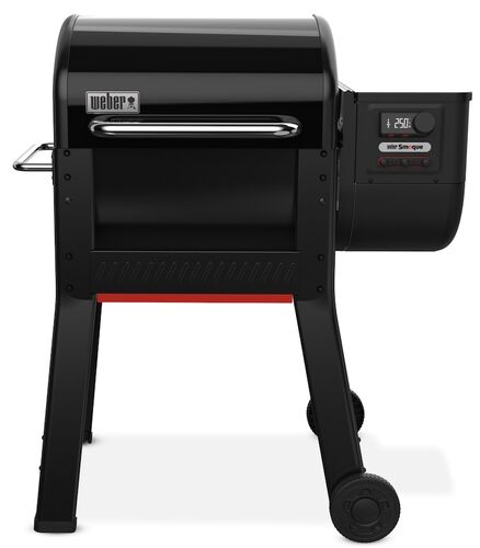 Parrilla de pellets Weber de color negro